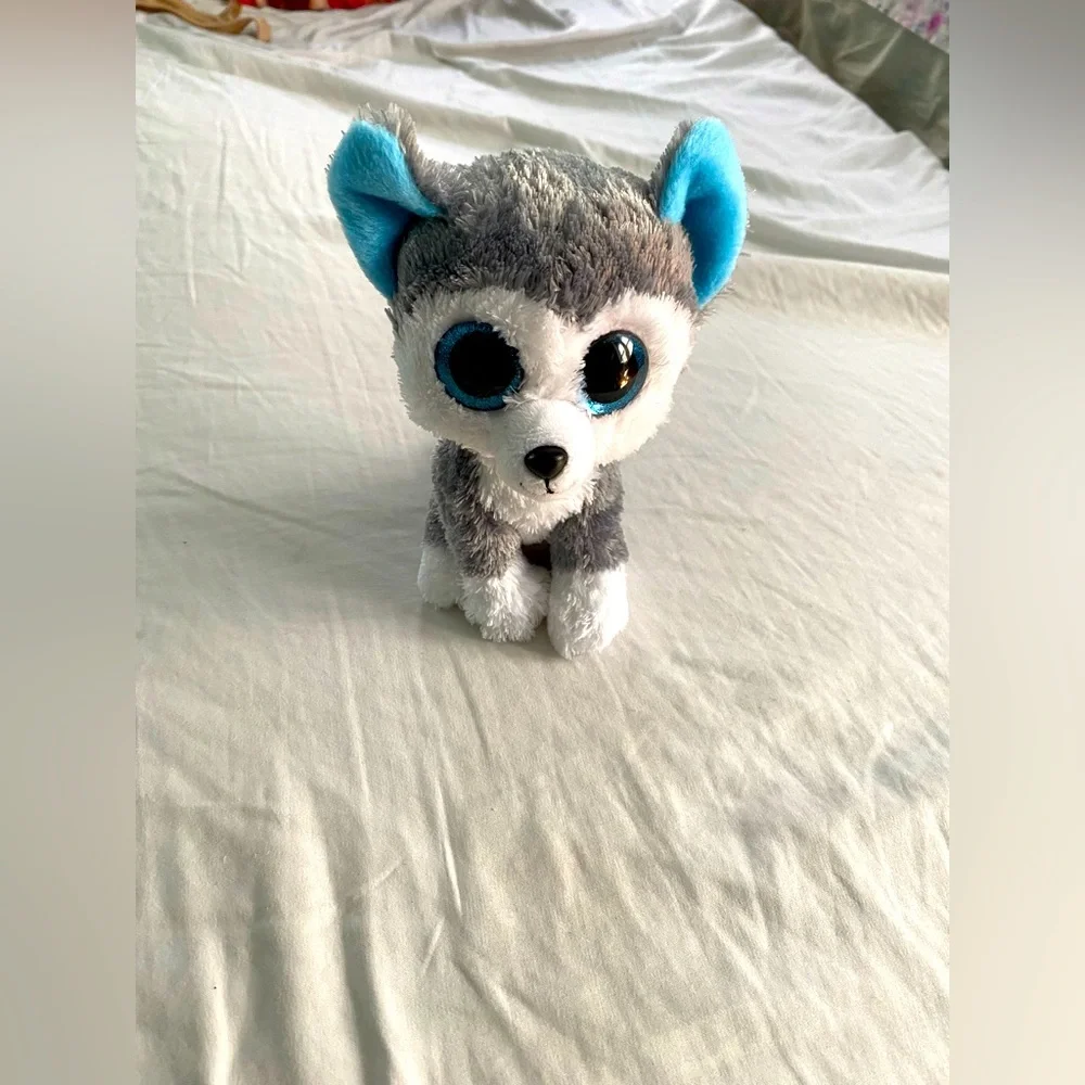 SHELL tysilk teddy boy good condition size tm color white gray - Picture 4 of 8